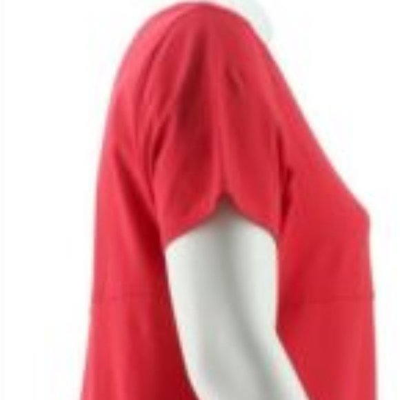 NWT DENIM & CO. V-NECK EMPIRE WAIST MAXI DRESS XS - Picture 4 of 10